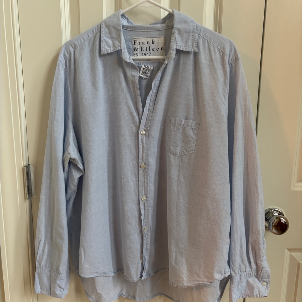 Frank & Eileen Light Blue Woman’s Shirt